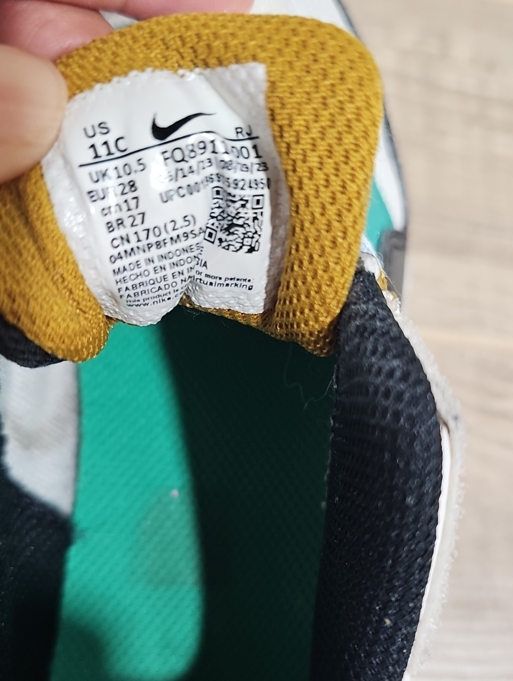 Nike Air Max Toddler Girls Sneakers Size 11c - Picture 4 of 9